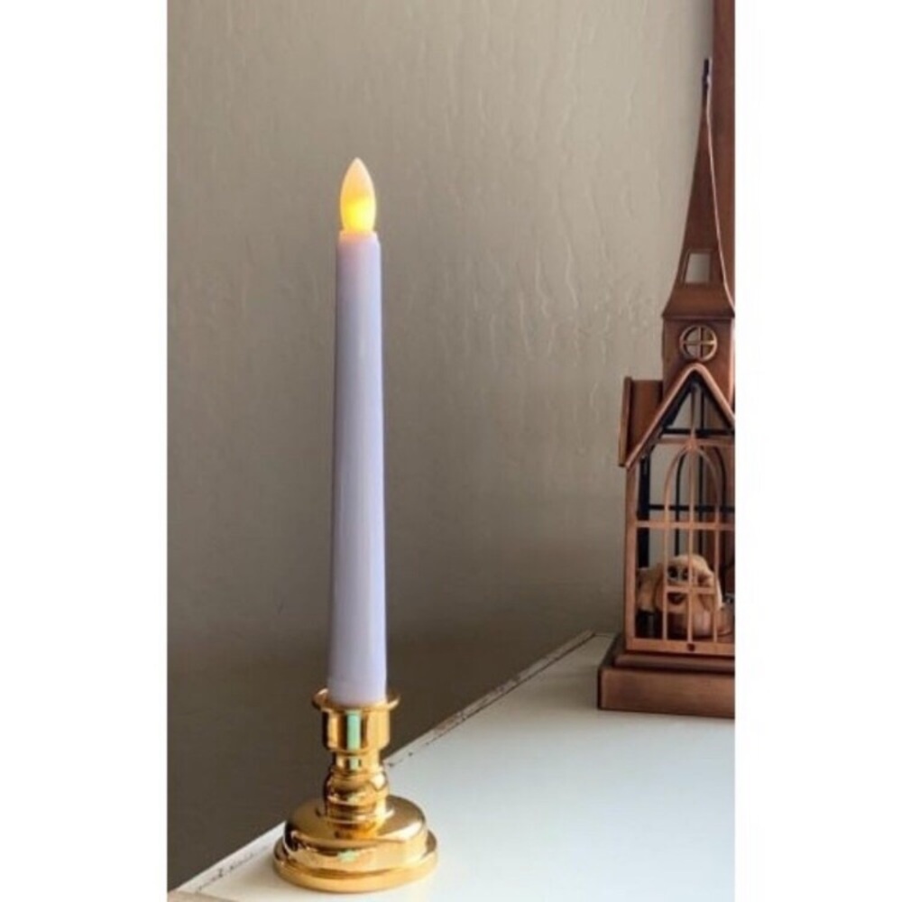 Window Candles with Remote Timer, 6 Packs 7.9" Battery Operated Flameless